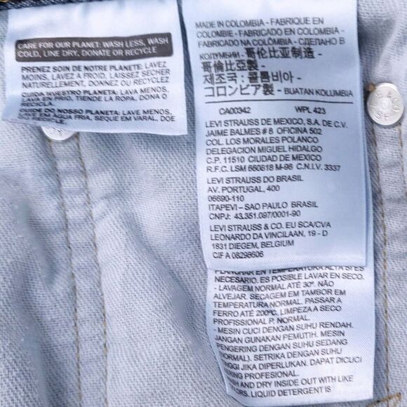 Levi's 569 Loose Straight Fit Jeans Med Wash Men's 36x30 (see actual) - Picture 12 of 16